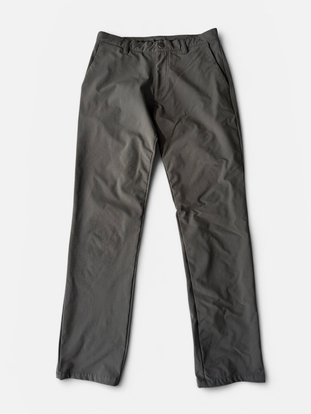 Ministry of Supply mens 28x31 dark green standard fit performance pants EUC